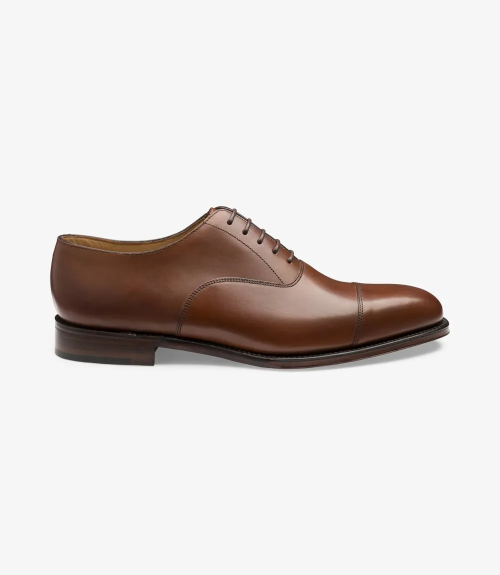 LOAKE Aldwych calf oxford shoe - Mahogany