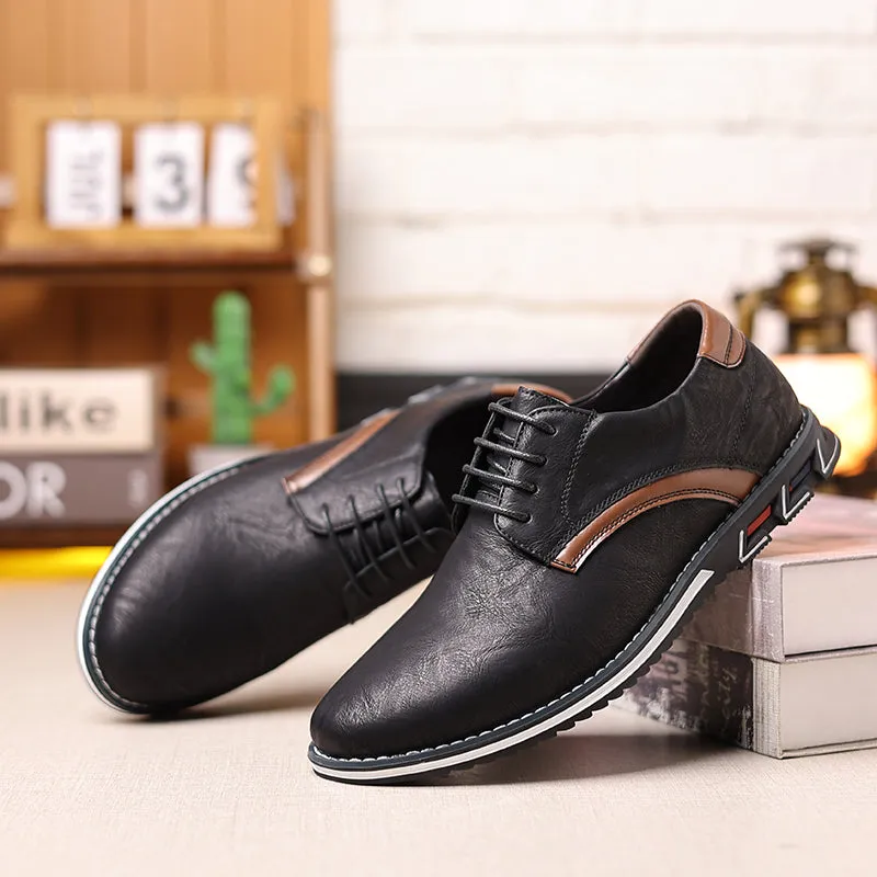 Men's Casual Comfort Oxfords Orthopedic Dress Shoes