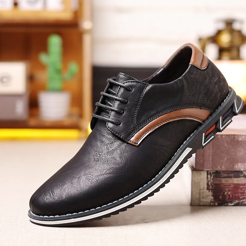 Men's Casual Comfort Oxfords Orthopedic Dress Shoes