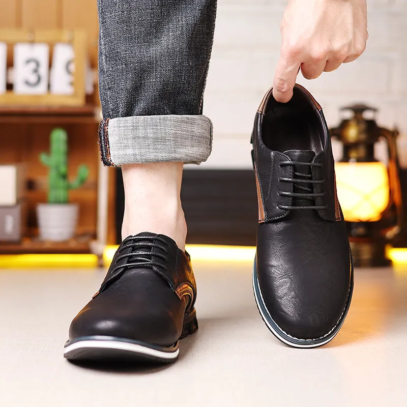 Men's Casual Comfort Oxfords Orthopedic Dress Shoes