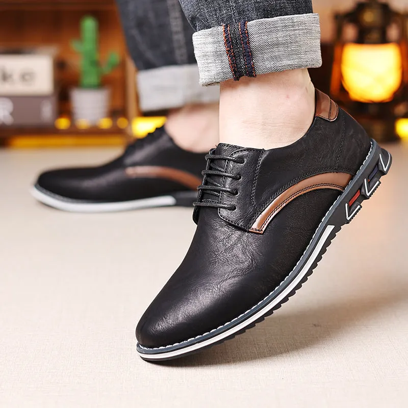 Men's Casual Comfort Oxfords Orthopedic Dress Shoes