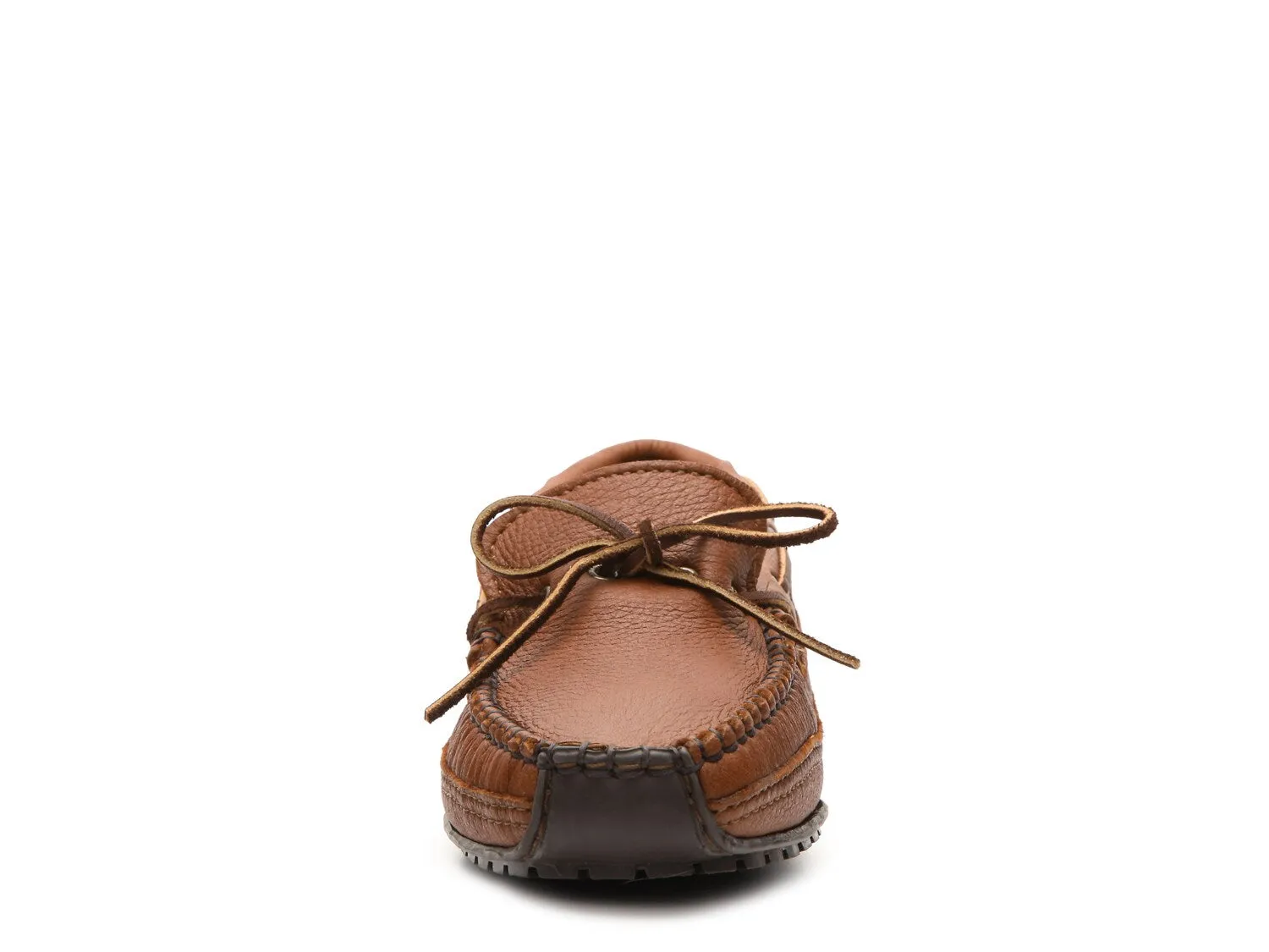 Minnetonka Weekend loafers, cognac