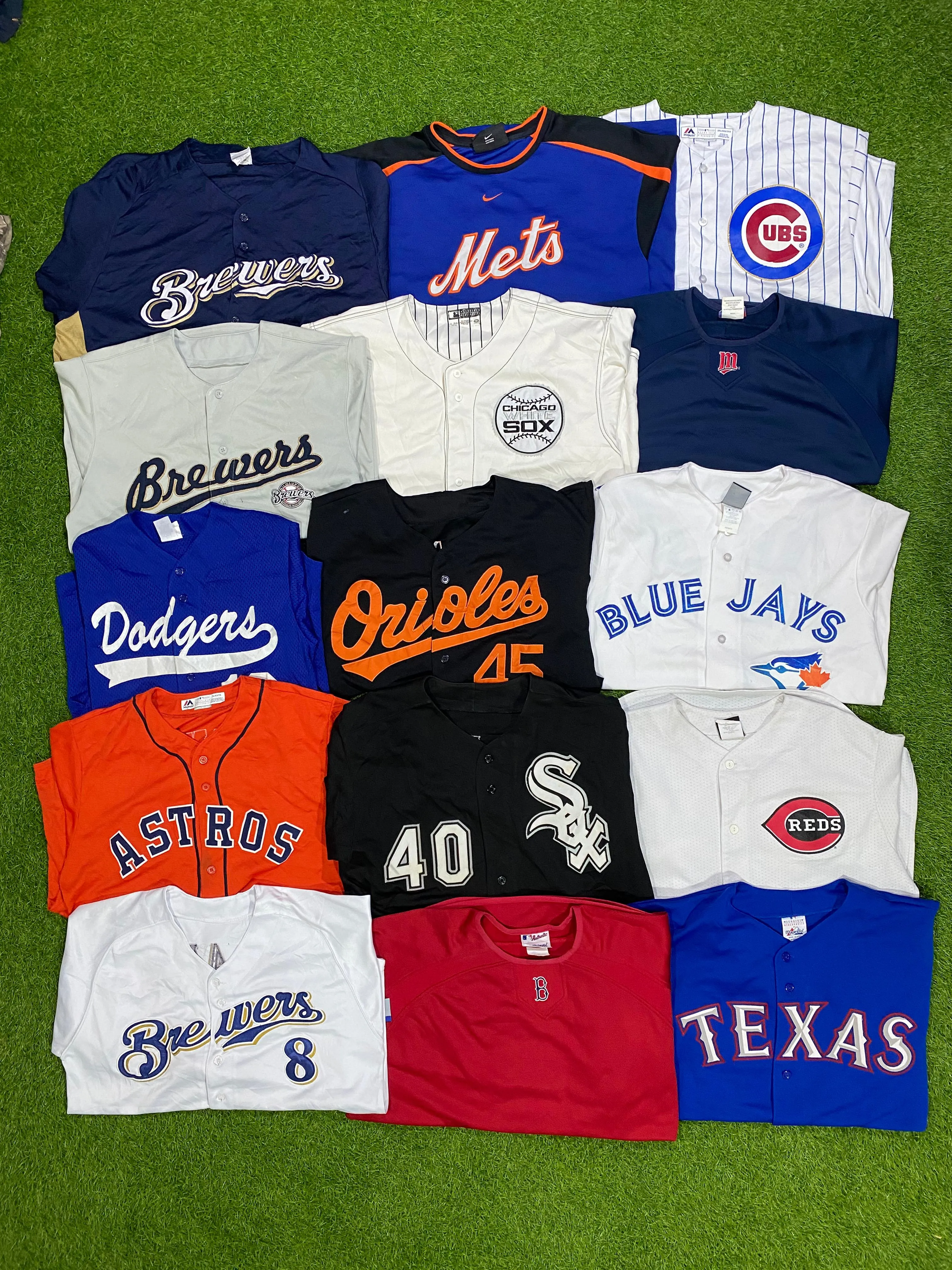 MLB Baseball Jerseys - 30 pcs