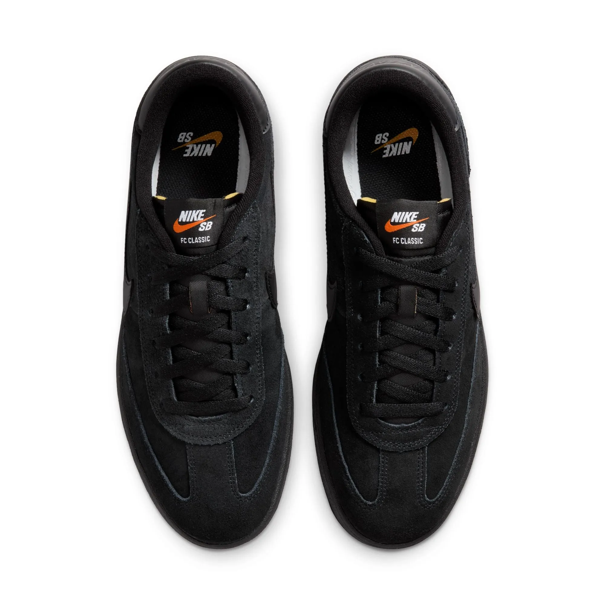 Nike SB FC Classic Shoes - Black/Black-Vivid Orange