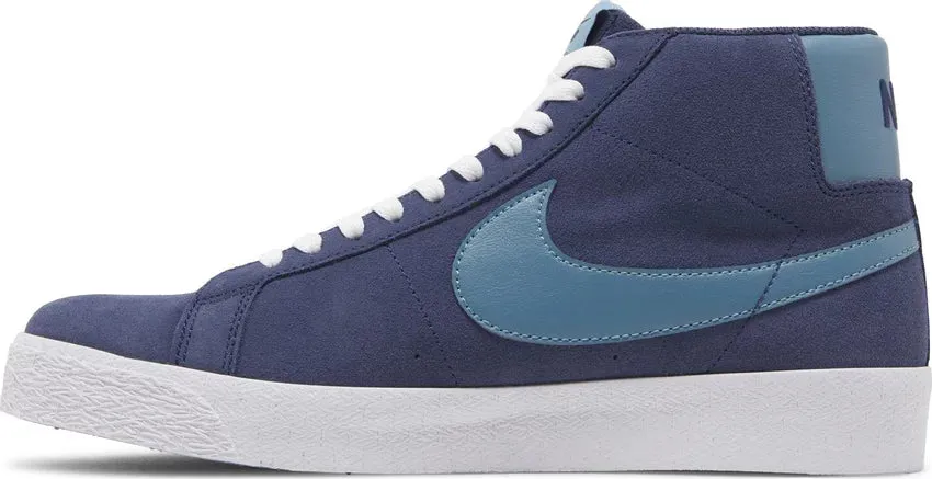 Nike SB Zoom Blazer Mid Navy Aqua