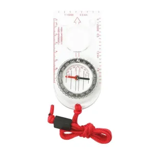 Nisa SD482 Outdoor Compass Map Scale with Magnifying Glass Multifunction