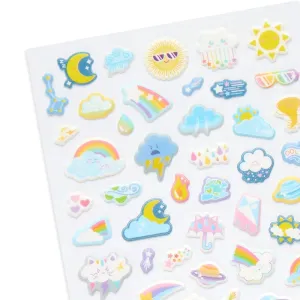 Ooly stickiville weather pals stickers