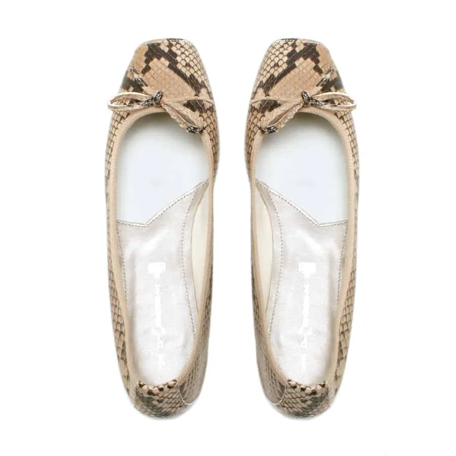 PALOMA PITONE BALLET FLAT