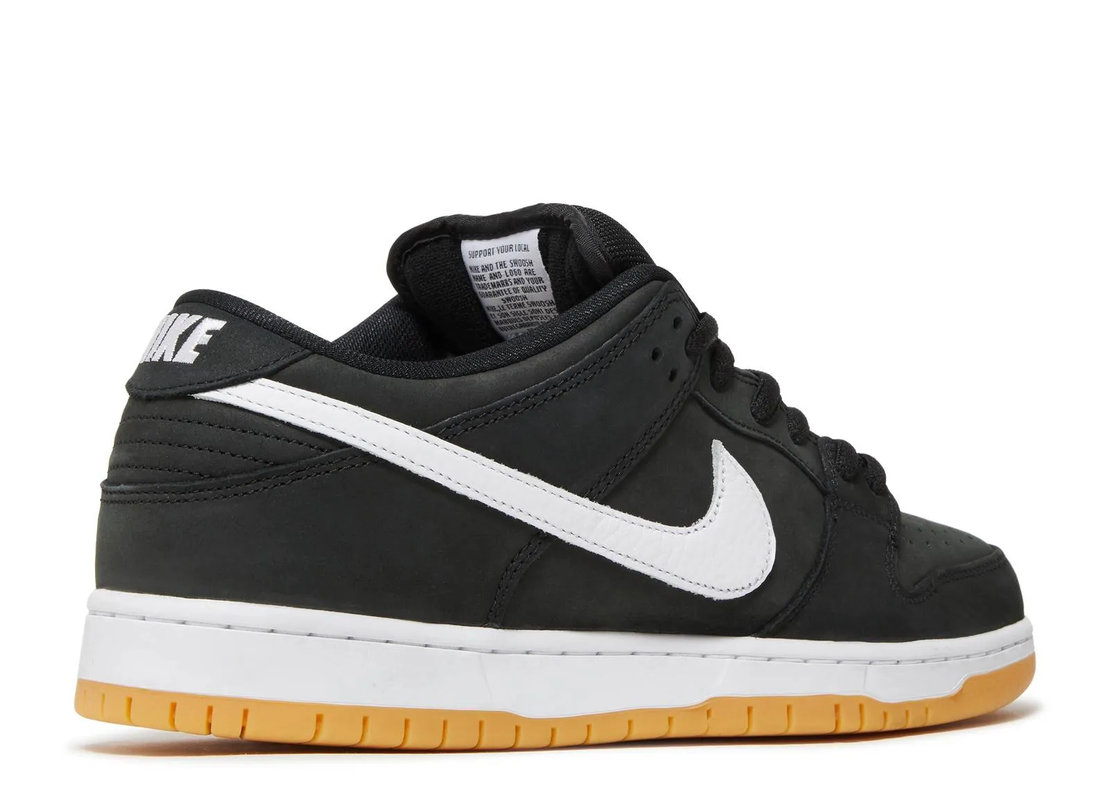 SB Dunk Low - Black Gum