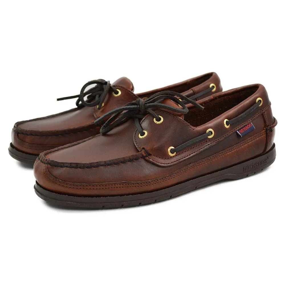 Sebago Schooner Oiled Waxy Deck Shoes