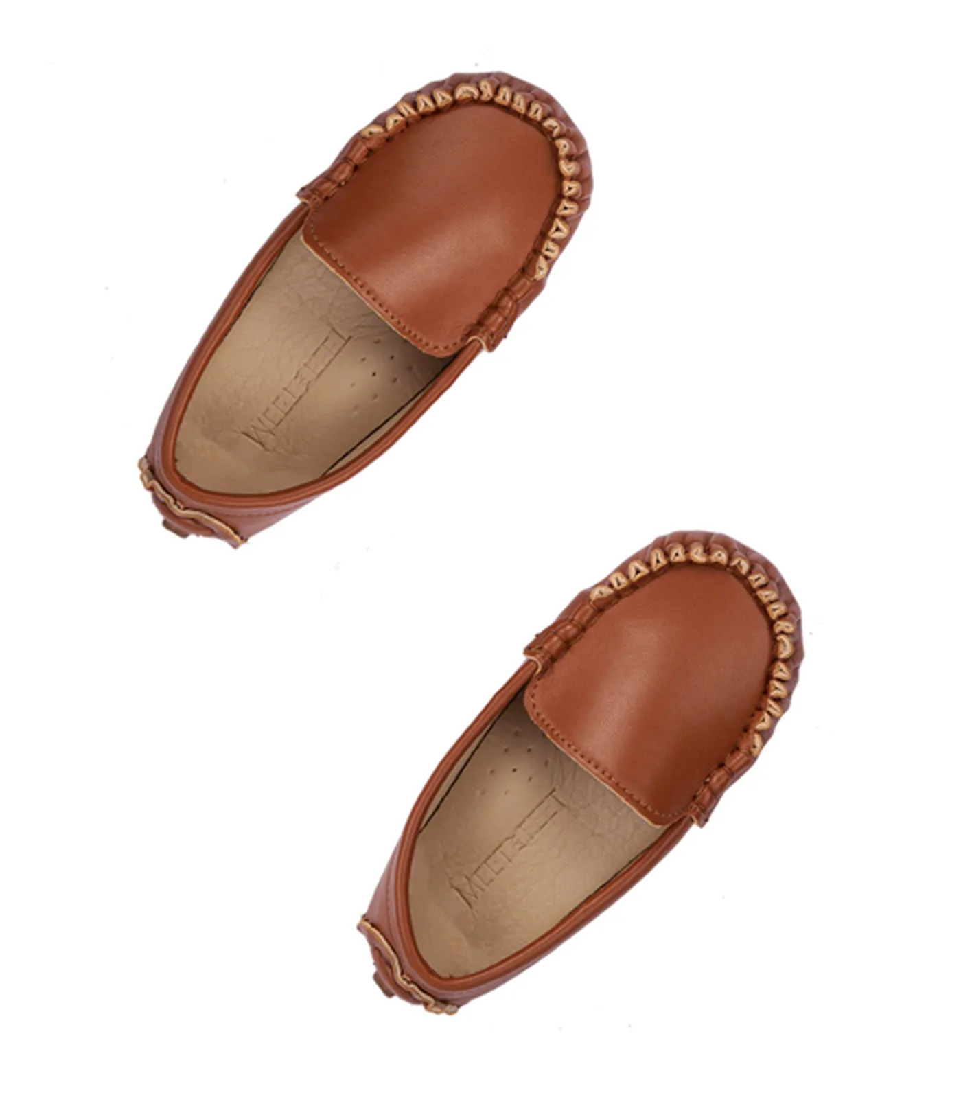 Seth Kids Loafers for Boys - Tan