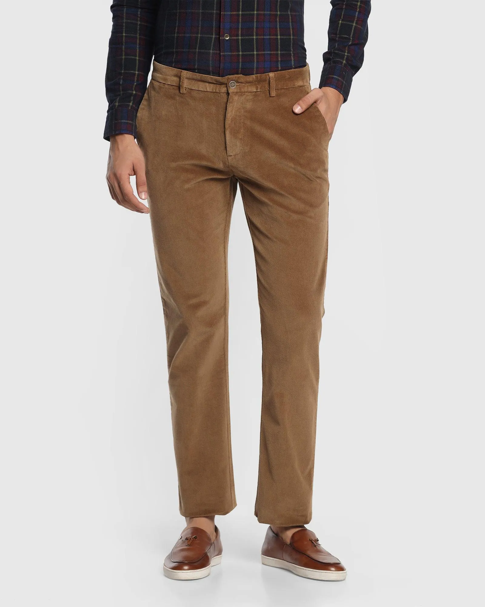 Slim Comfort B-95 Casual Khaki Textured Khakis - Mag