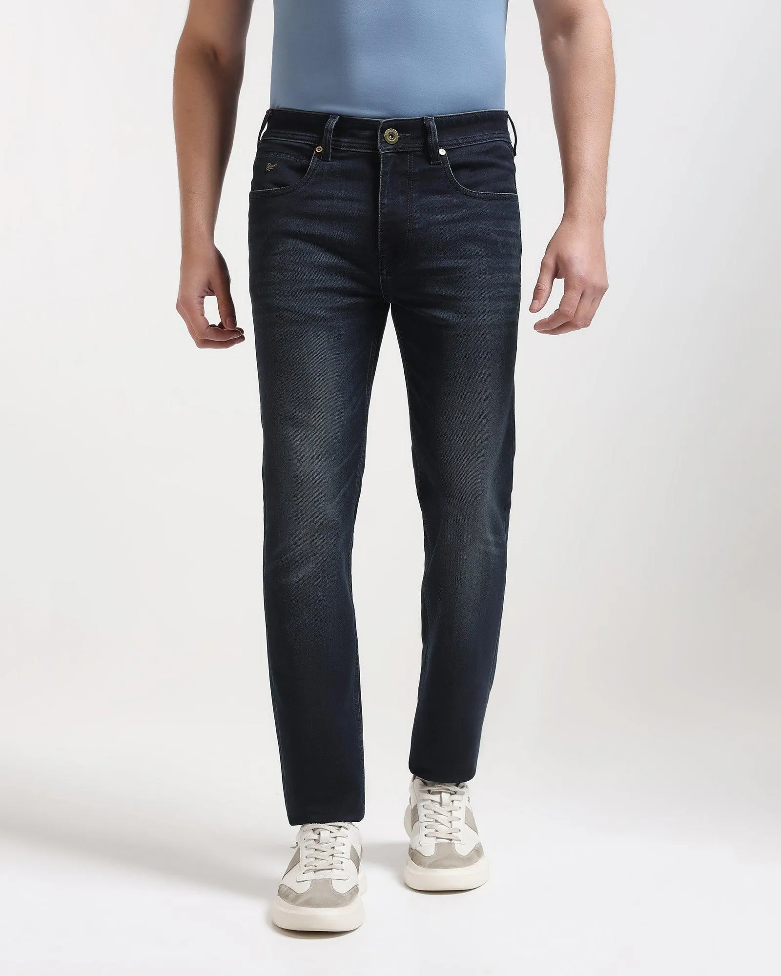 Slim Yonk Fit Indigo Blue Jeans - Steve