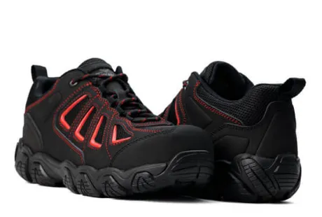 Thorogood Crosstrex Series – SD Oxford Black & Red Safety Toe Hiker