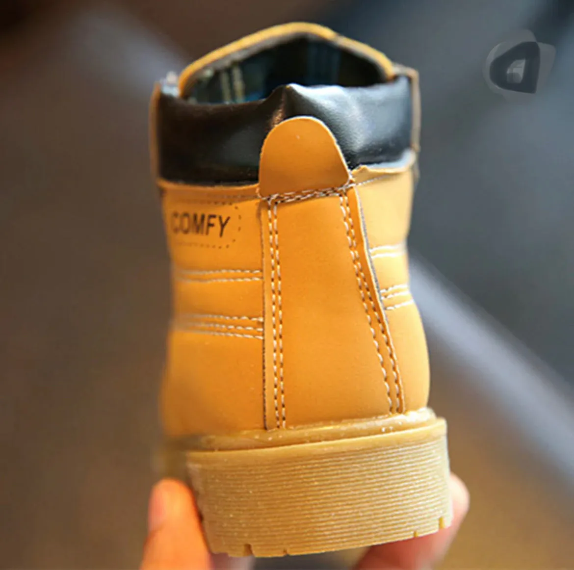 Timber High Tops - Camel Yellow