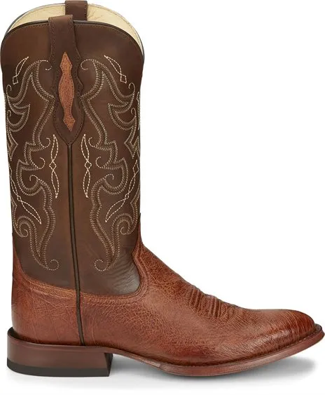 TONY LAMA MEN'S PATRON SMOOTH OSTRICH WESTERN BOOT - TL5375