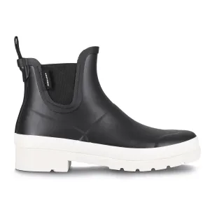 Tretorn Women's Lina 3 Rain Boots in Black White