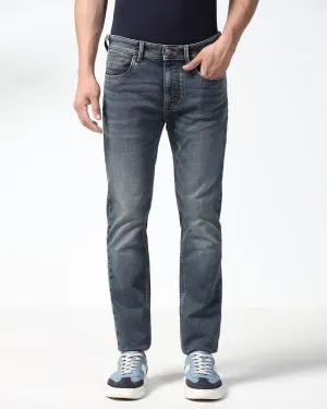 Ultrasoft Slim Yonk Fit Indigo Blue Jeans - Lancer