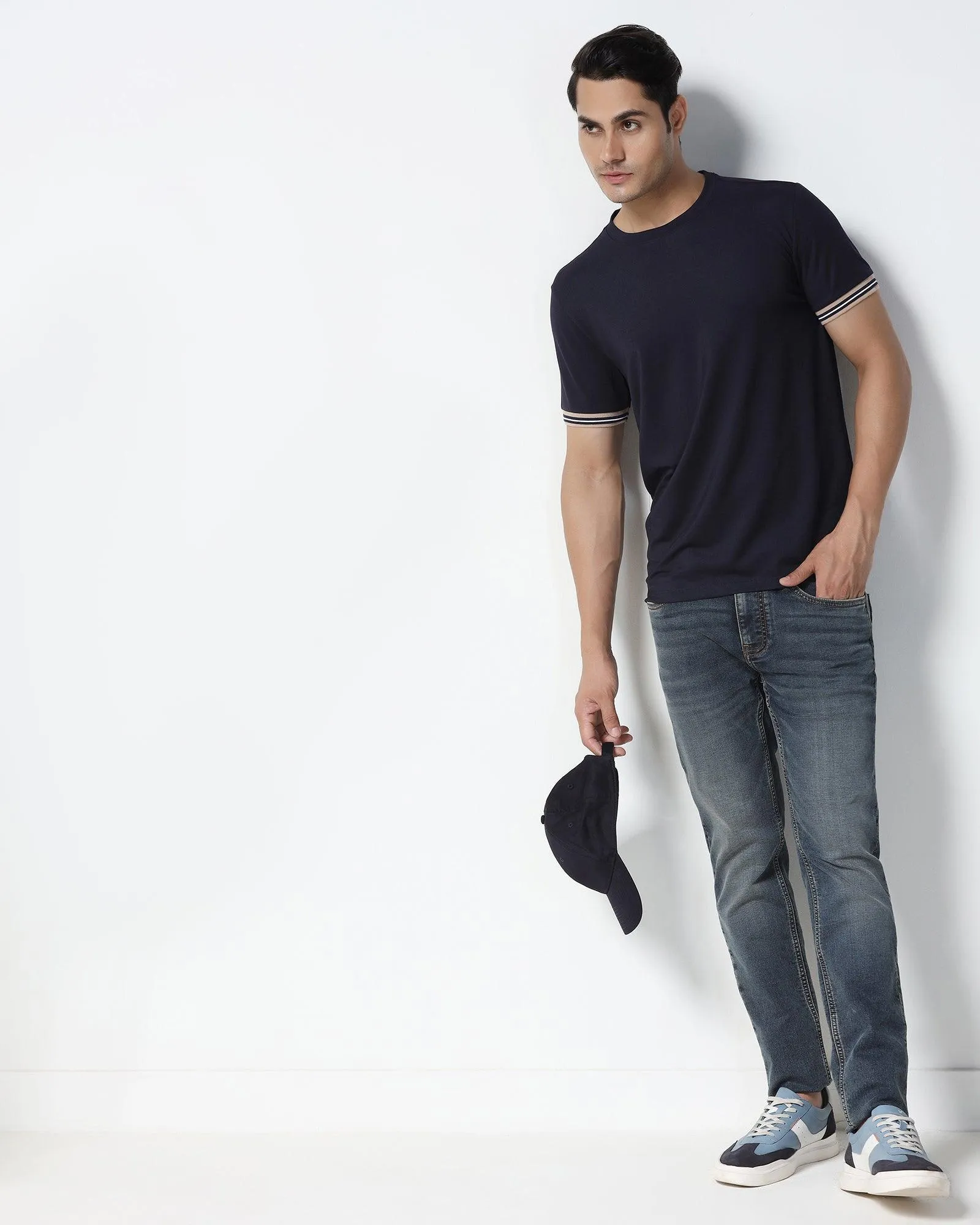 Ultrasoft Slim Yonk Fit Indigo Blue Jeans - Lancer