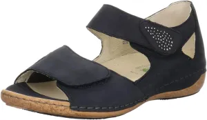 Waldlaufer Ladies Sandals Heliett Marine