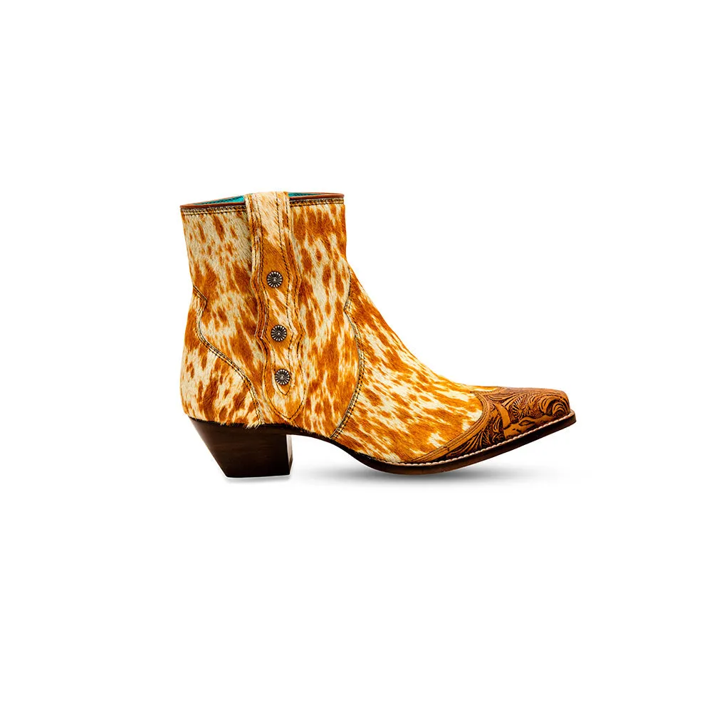 Westro Western Hand-Tooled Booties