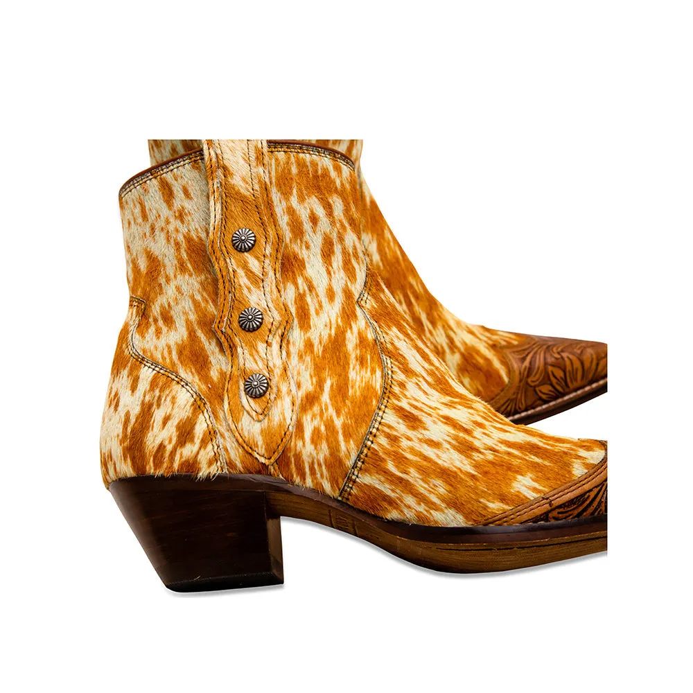 Westro Western Hand-Tooled Booties