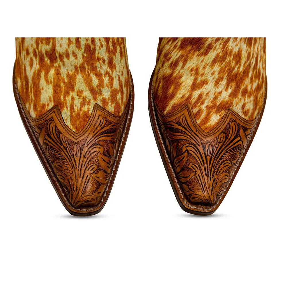 Westro Western Hand-Tooled Booties