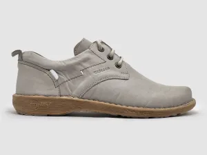 Women's Old-Fashioned Leather Shoes - Grey