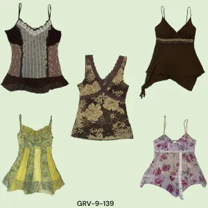 Y2K Fairy Cami Tops – Dreamy Style for a Magical Look(9-138)